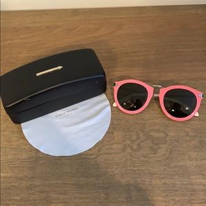 Karen Walker Harvest Sunglasses in PINK